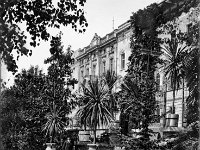 Botanički vrt, ulaz, razglednica iz 1904. gidne